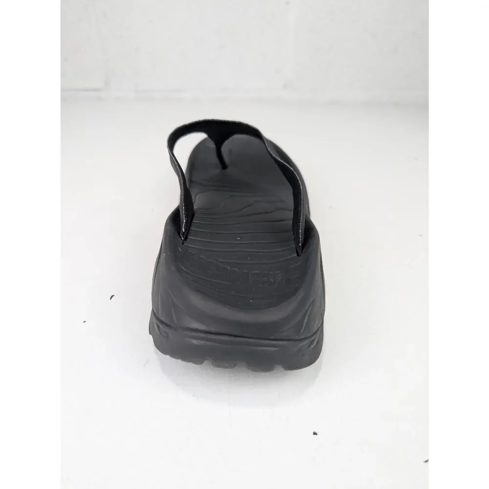RIGHT SHOE ONLY - Hoka One Men's 11 Black Single Amputee Flip Flop